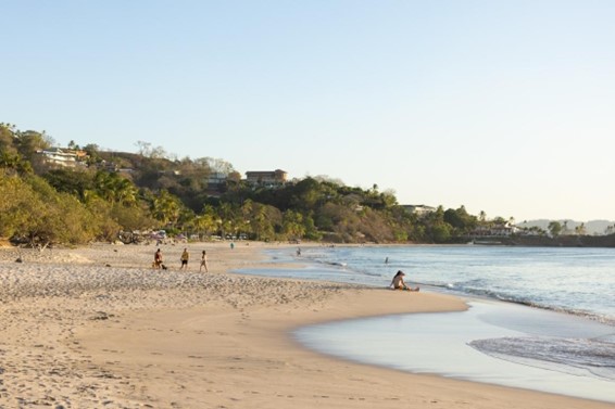 Beautiful beach in Costa Rica