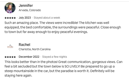 Written reviews for a condo at Azul Paraiso, Costa Rica. Positive reviews for a rental property