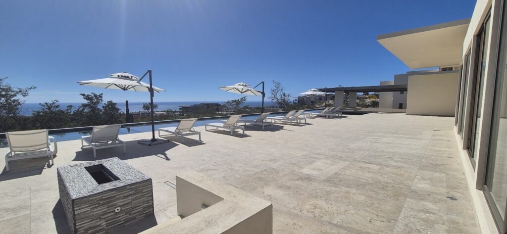 The infinity pool with ocean views looks incredible.